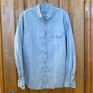 Men’s cotton flannel shirt.